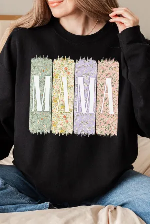 Vintage Colorblock Mama Unisex NuBlend Crew Sweatshirt