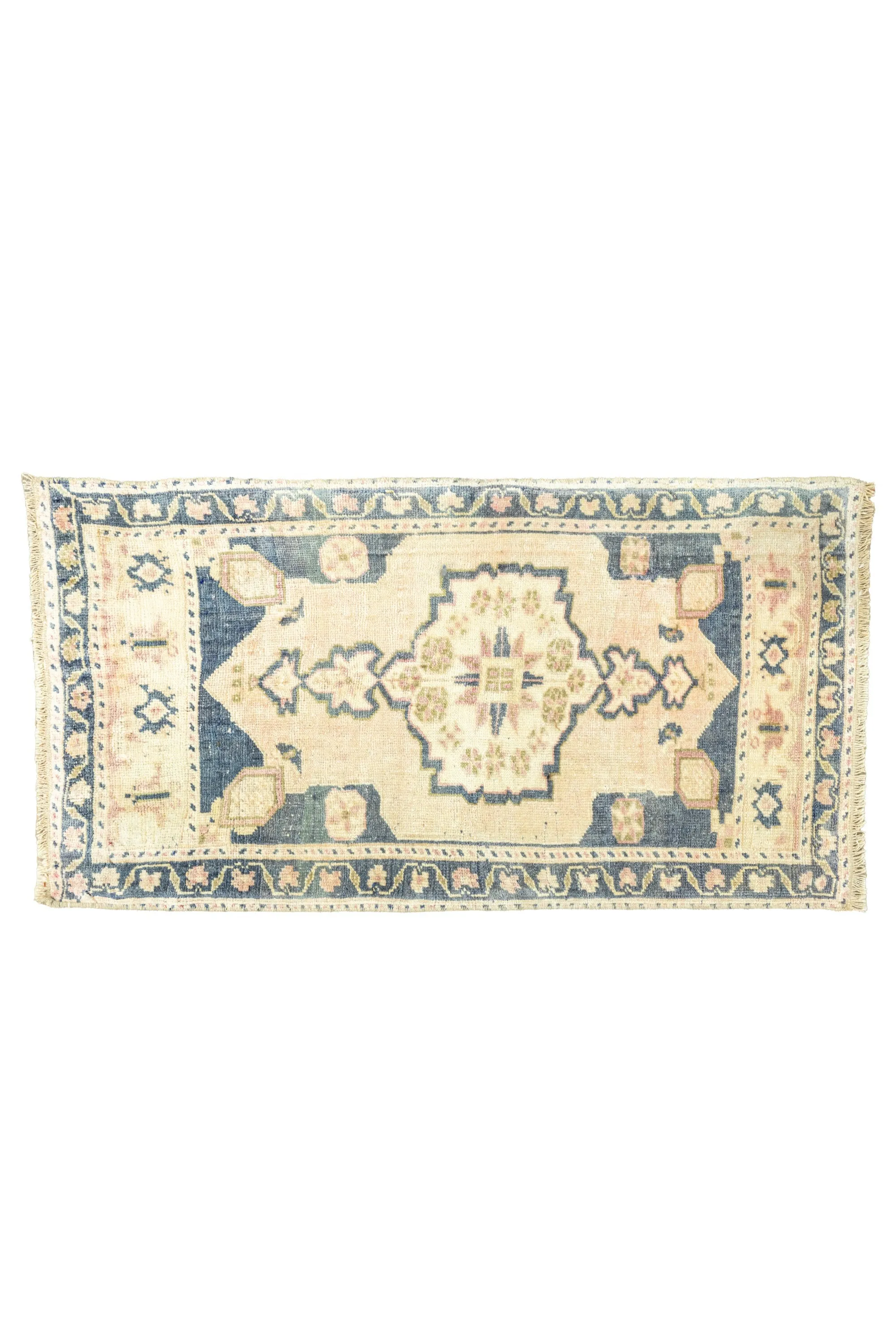 Vintage Turkish Mini Rug No. 651 | 1'11 x 3'9