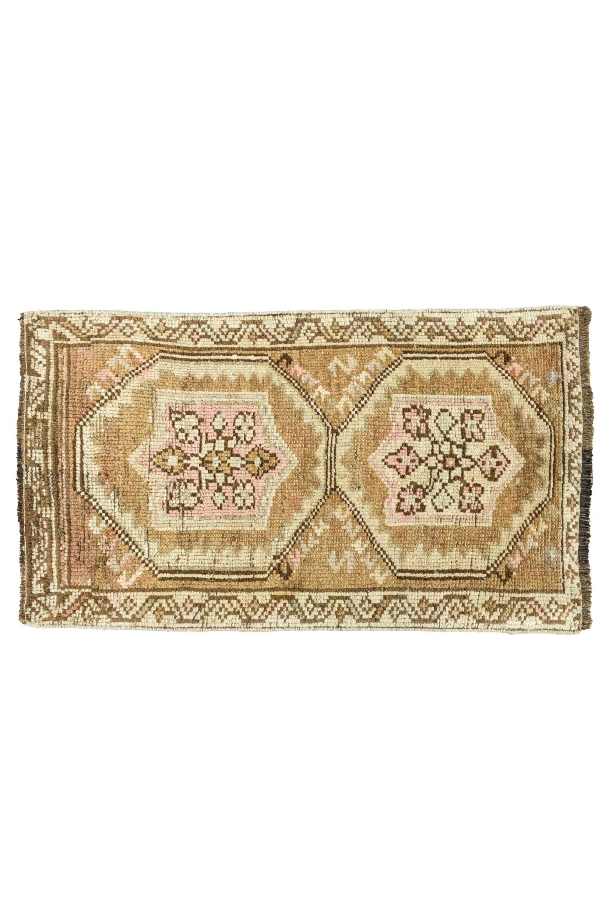 Vintage Turkish Mini Rug No. 653 | 1'8 x 3'