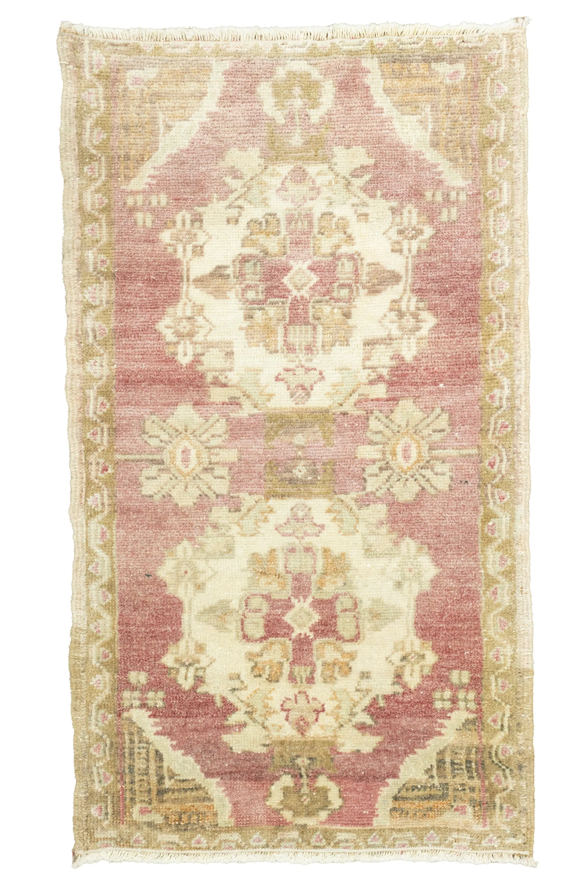 Vintage Turkish Mini Rug No. 668 | 1'7 x 2'11