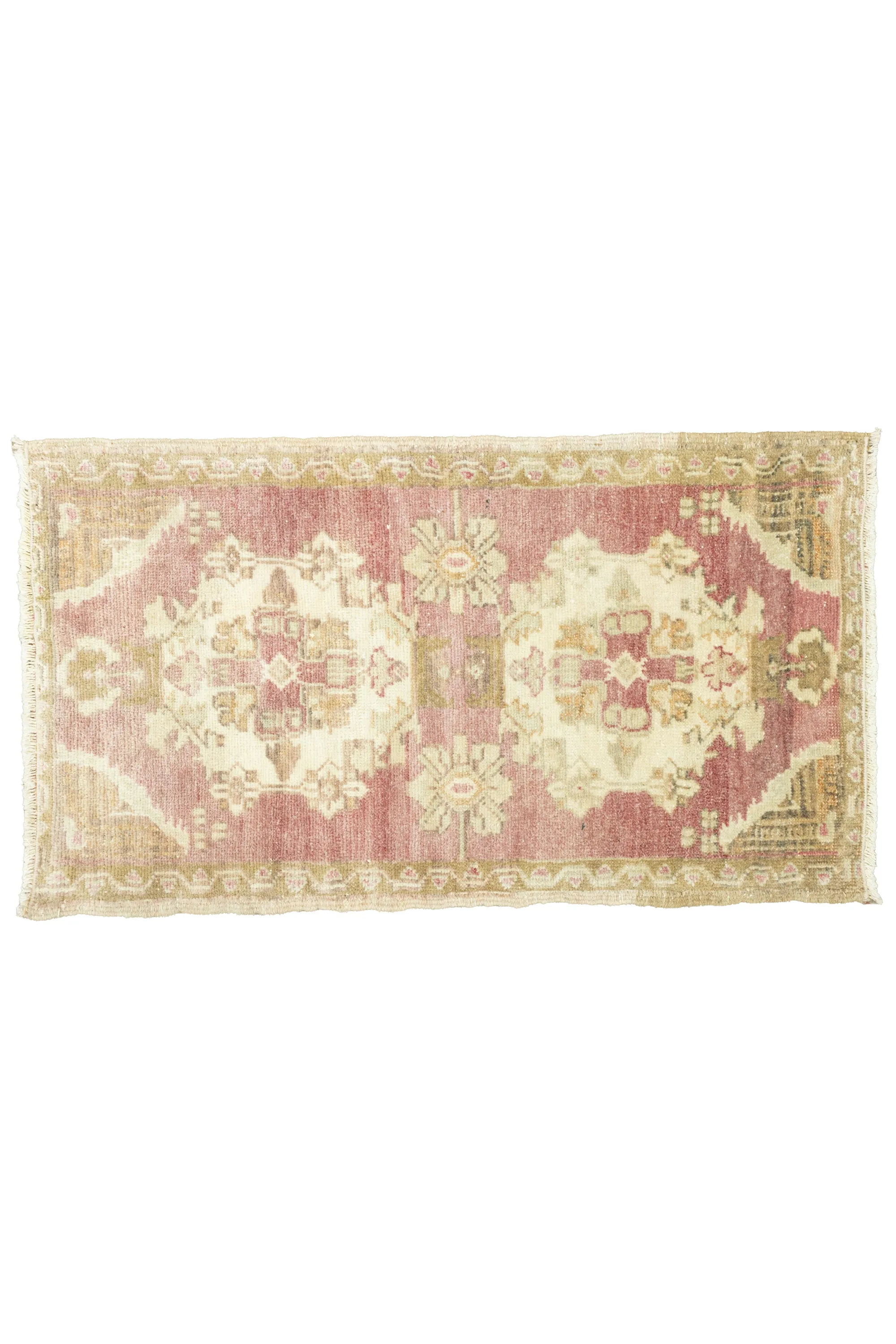 Vintage Turkish Mini Rug No. 668 | 1'7 x 2'11