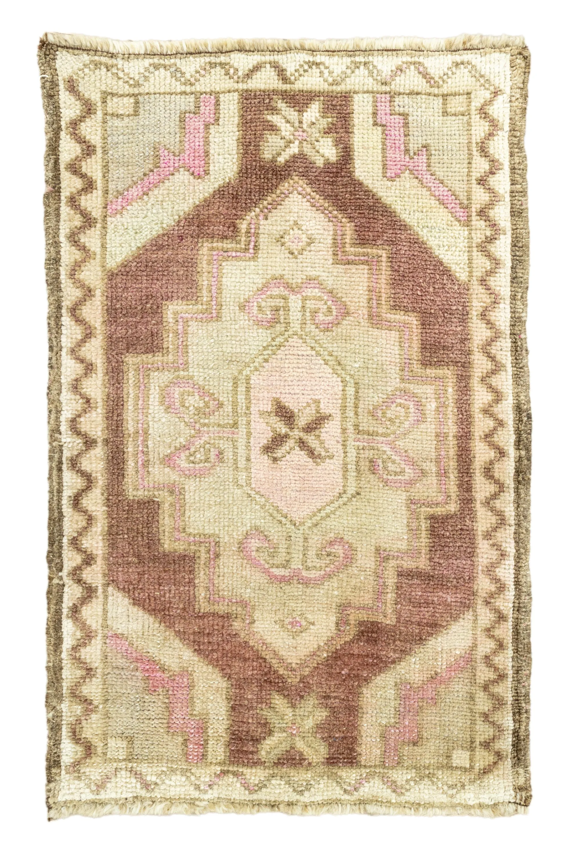Vintage Turkish Mini Rug No. 671 | 1'11 x 3'1