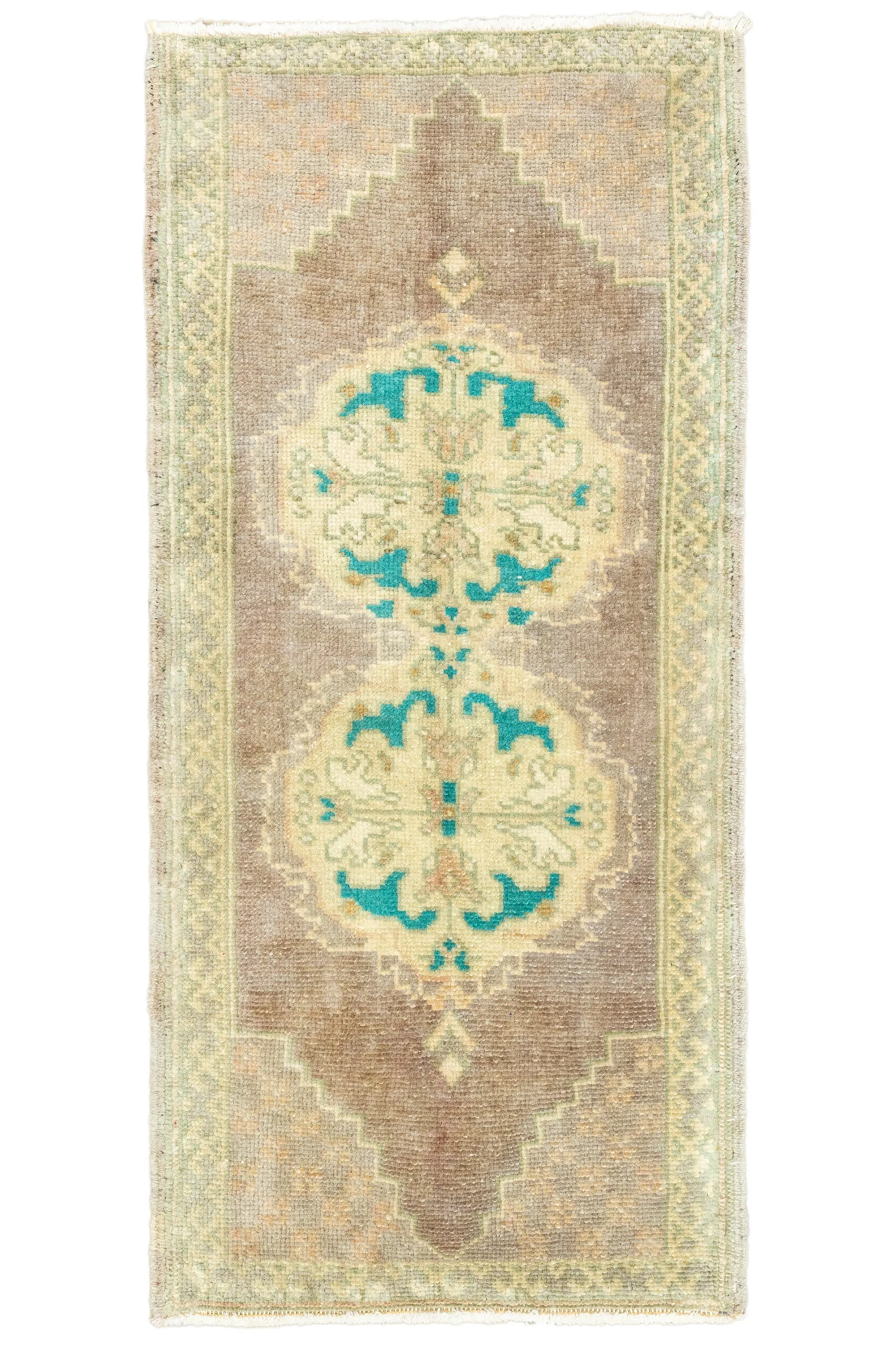 Vintage Turkish Mini Rug No. 675 | 1'6 x 3'3