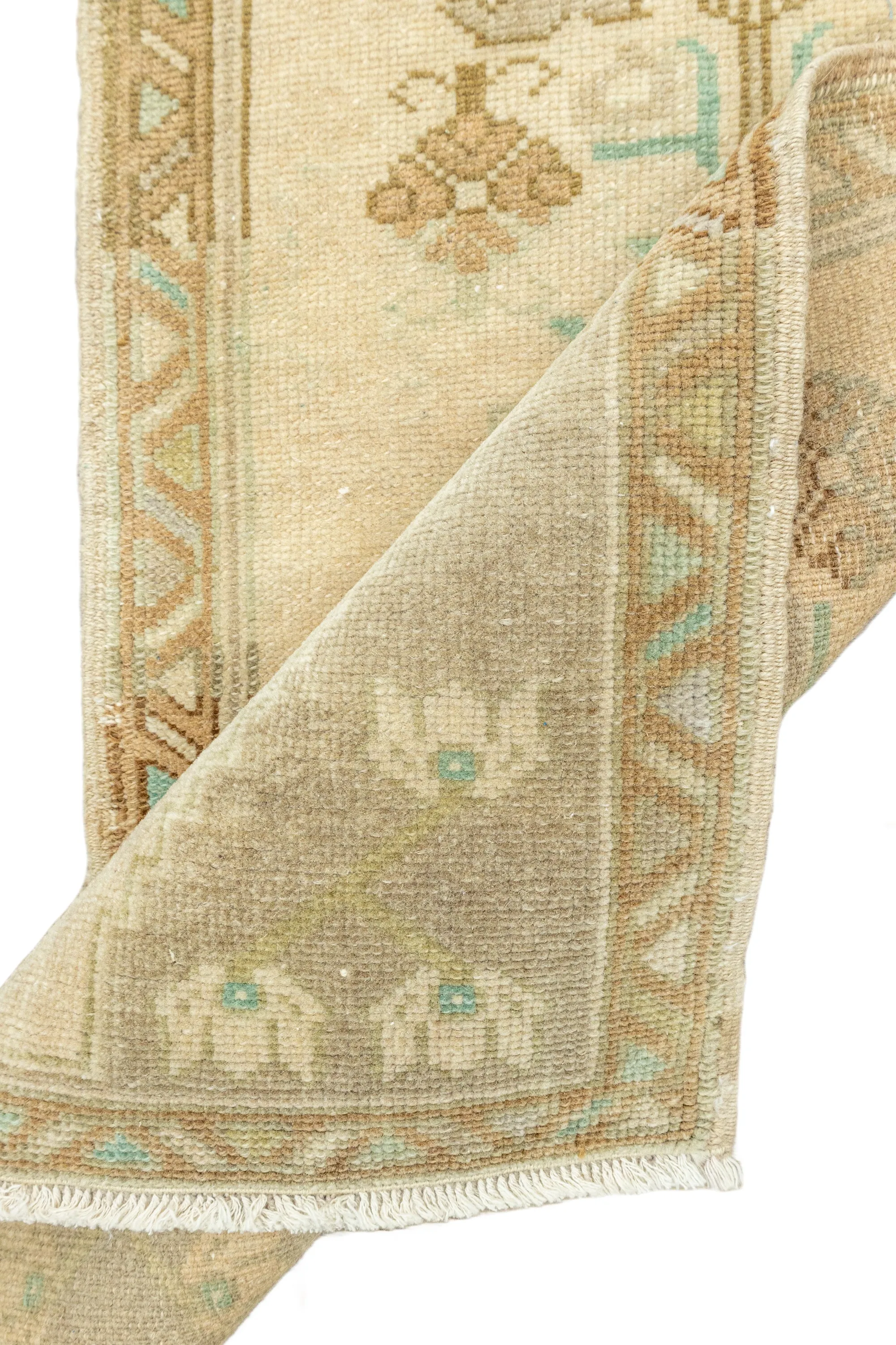 Vintage Turkish Mini Rug No. 695 | 1'8 x 3'1