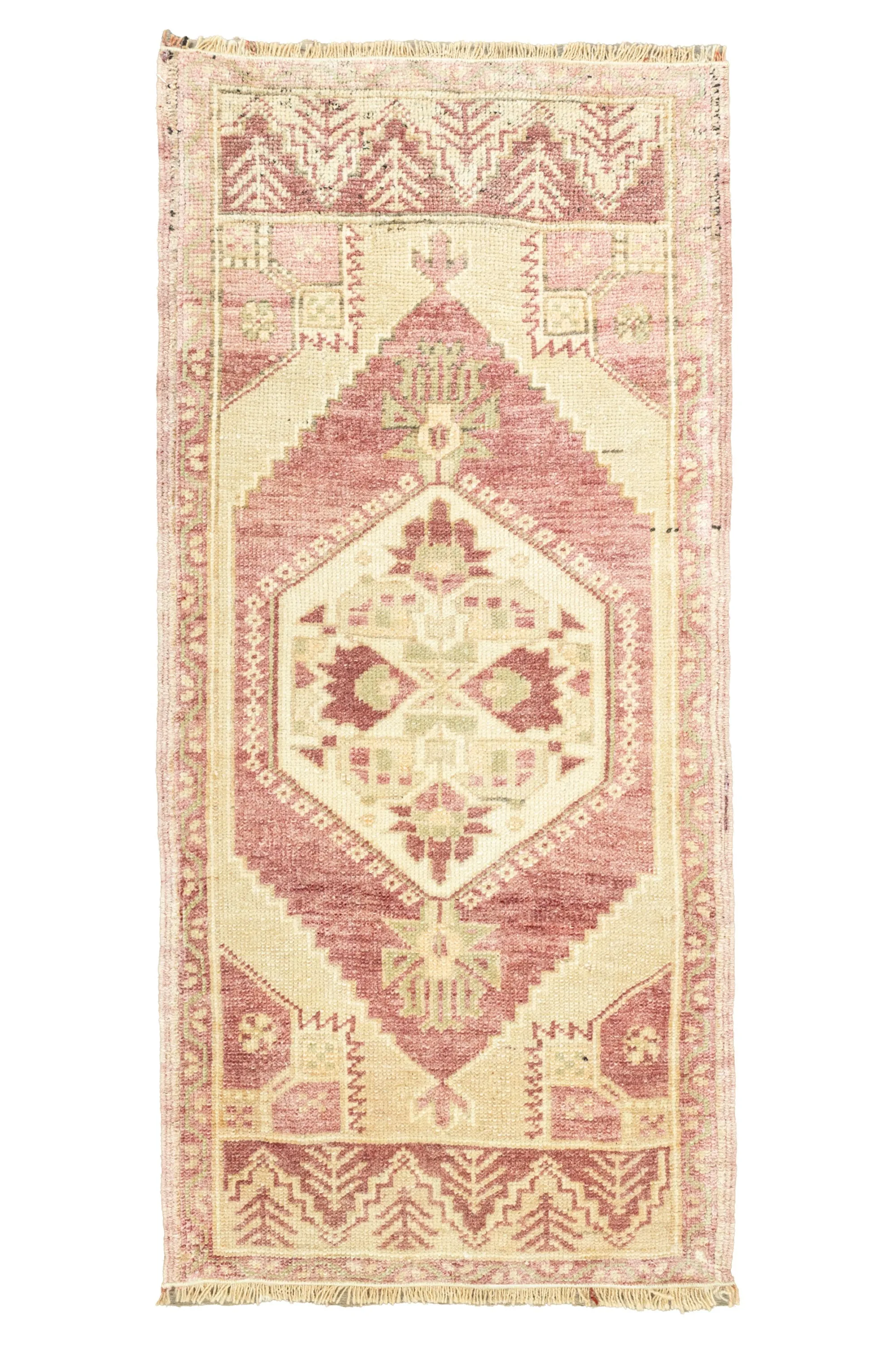 Vintage Turkish Mini Rug No. 702 | 1'7 x 3'5