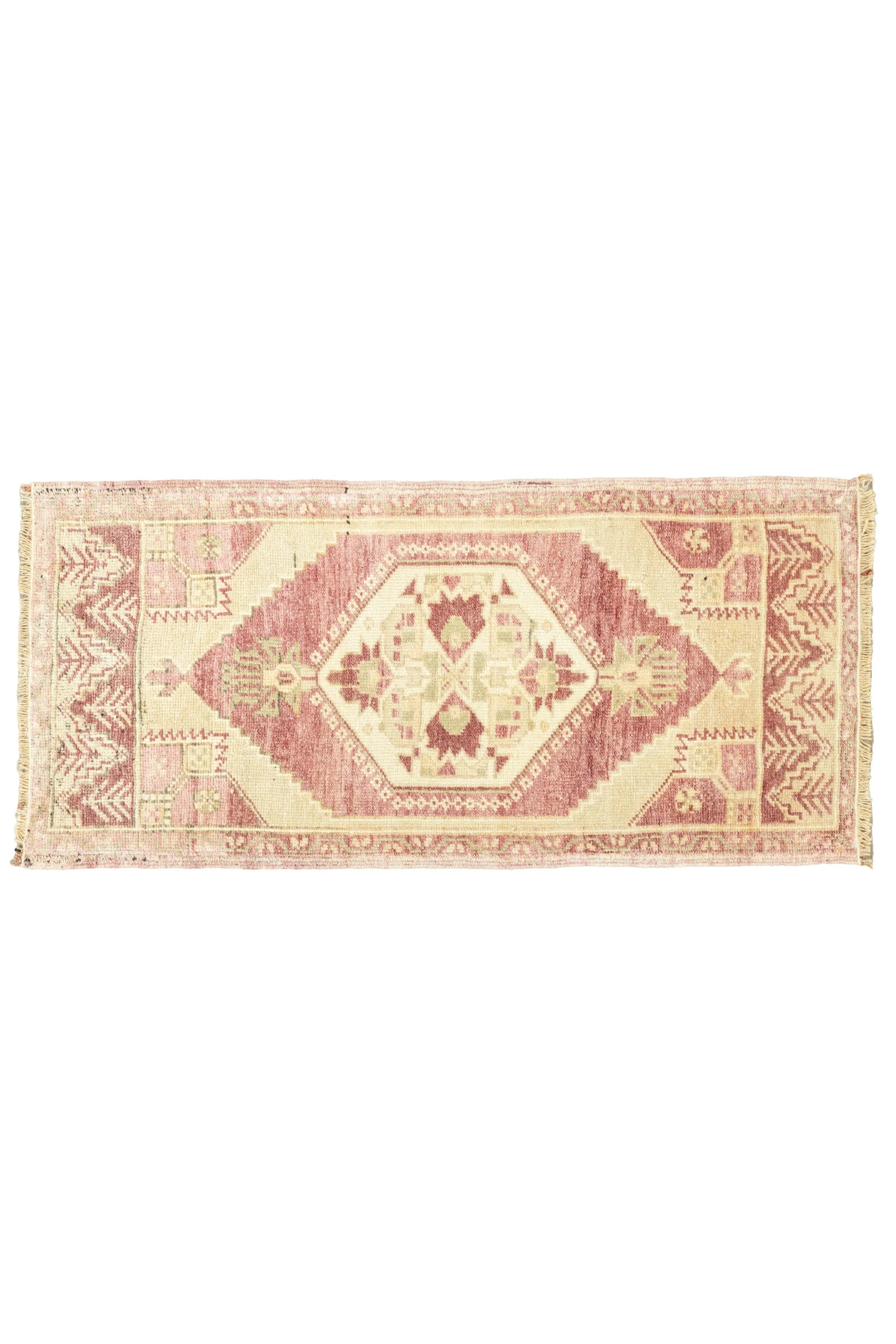 Vintage Turkish Mini Rug No. 702 | 1'7 x 3'5