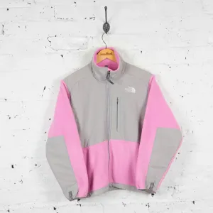 Vintage Women's The North Face Denali Fleece - Pink/Grey - S
