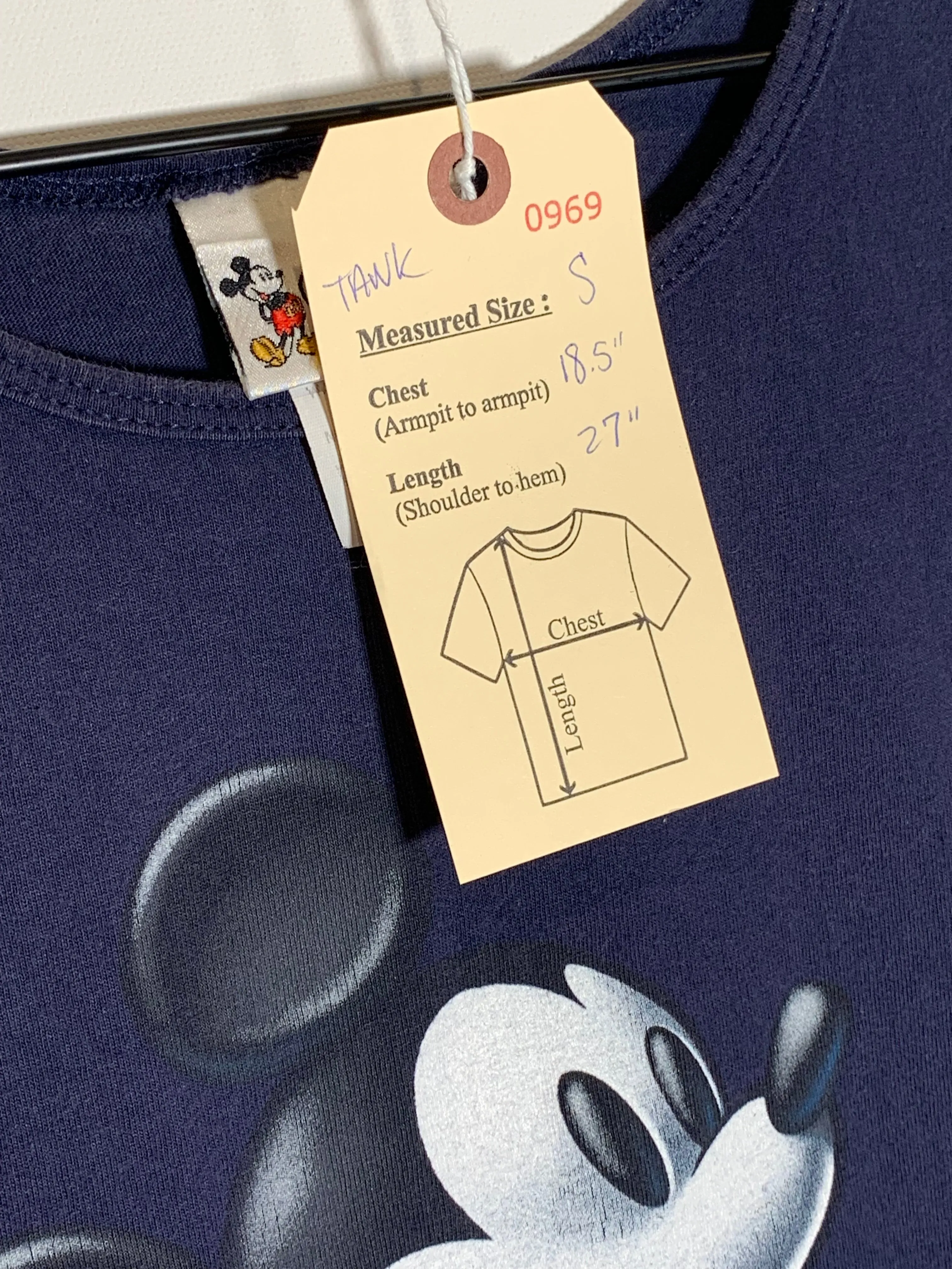 VTG Mickey Mouse Disney Tank Top (S)