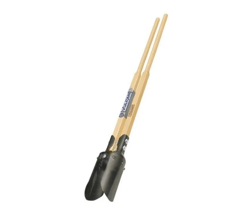 Vulcan Post Hole Digger - Wooden Handle - 48"