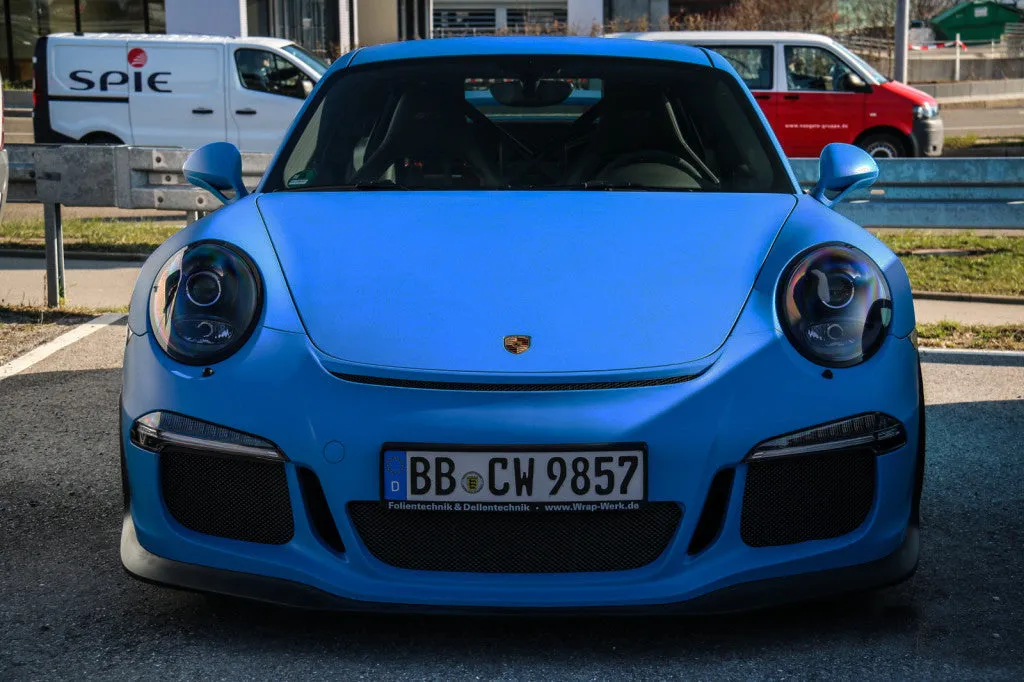 VViViD  Matte Smurf Blue (Riviera Porsche GT3 Blue)