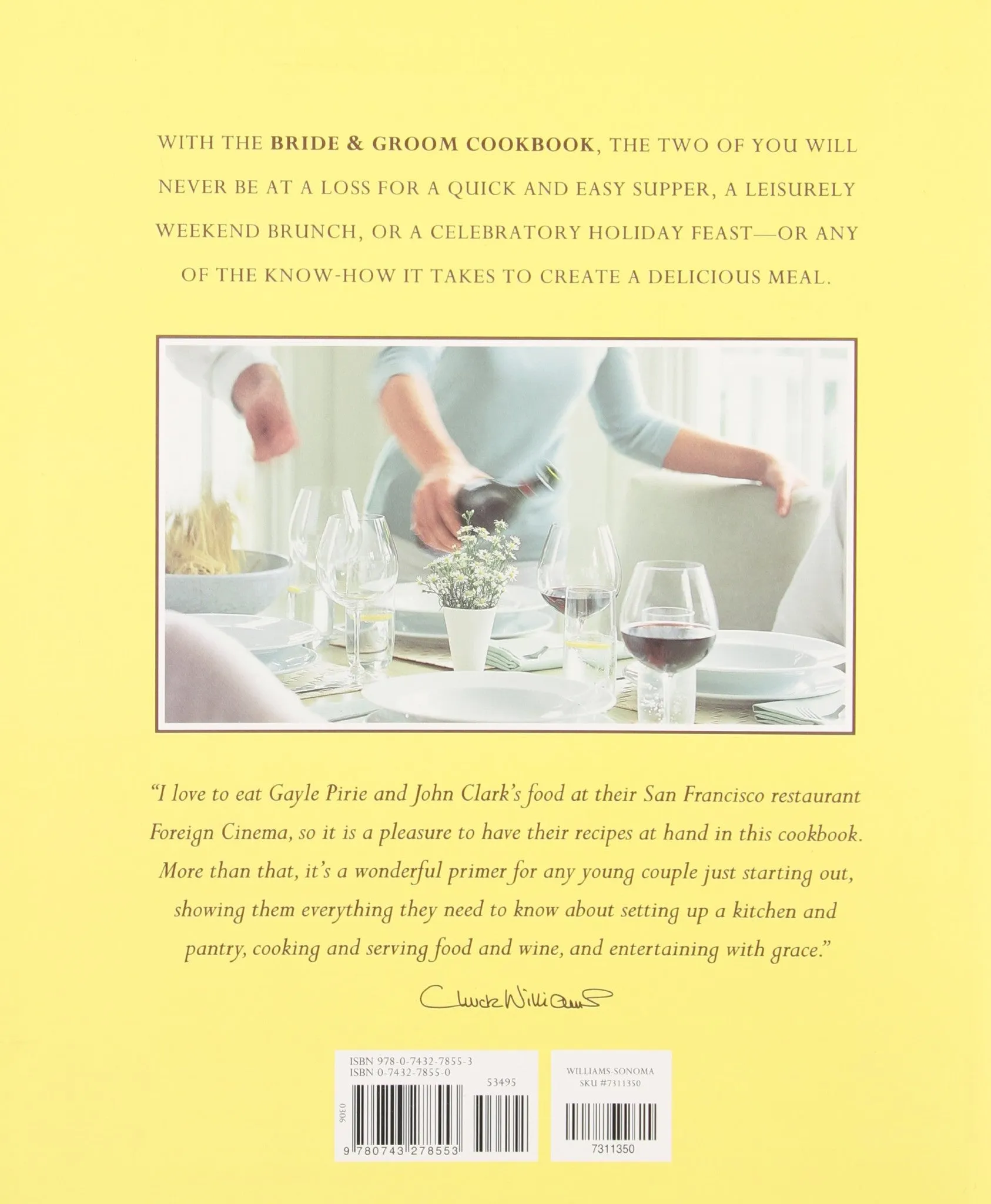 WEDDING - WS - BRIDE & GROOM COOKBOOK - 18TH EDITION