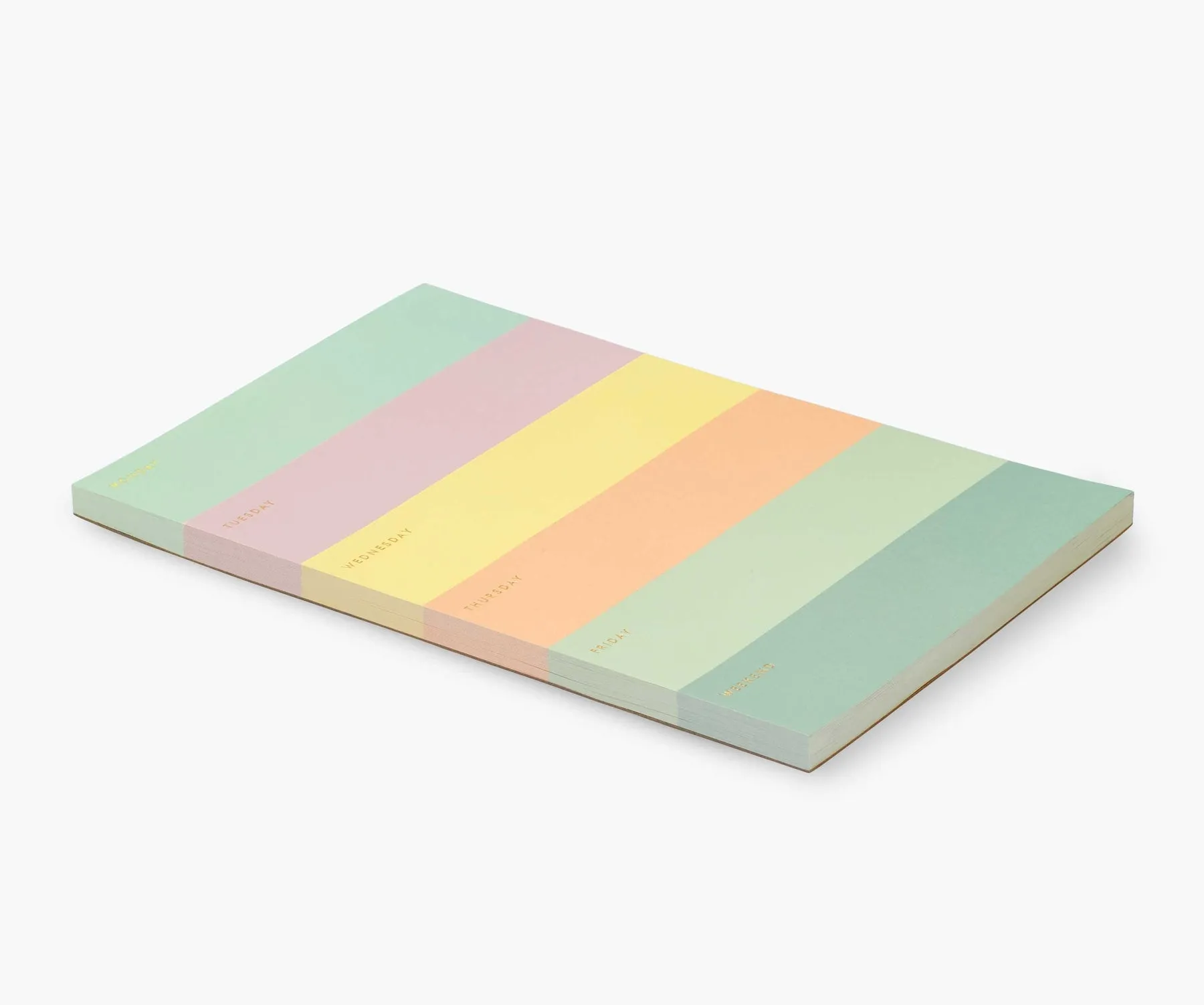 Weekly Memo Notepad | Colorblock