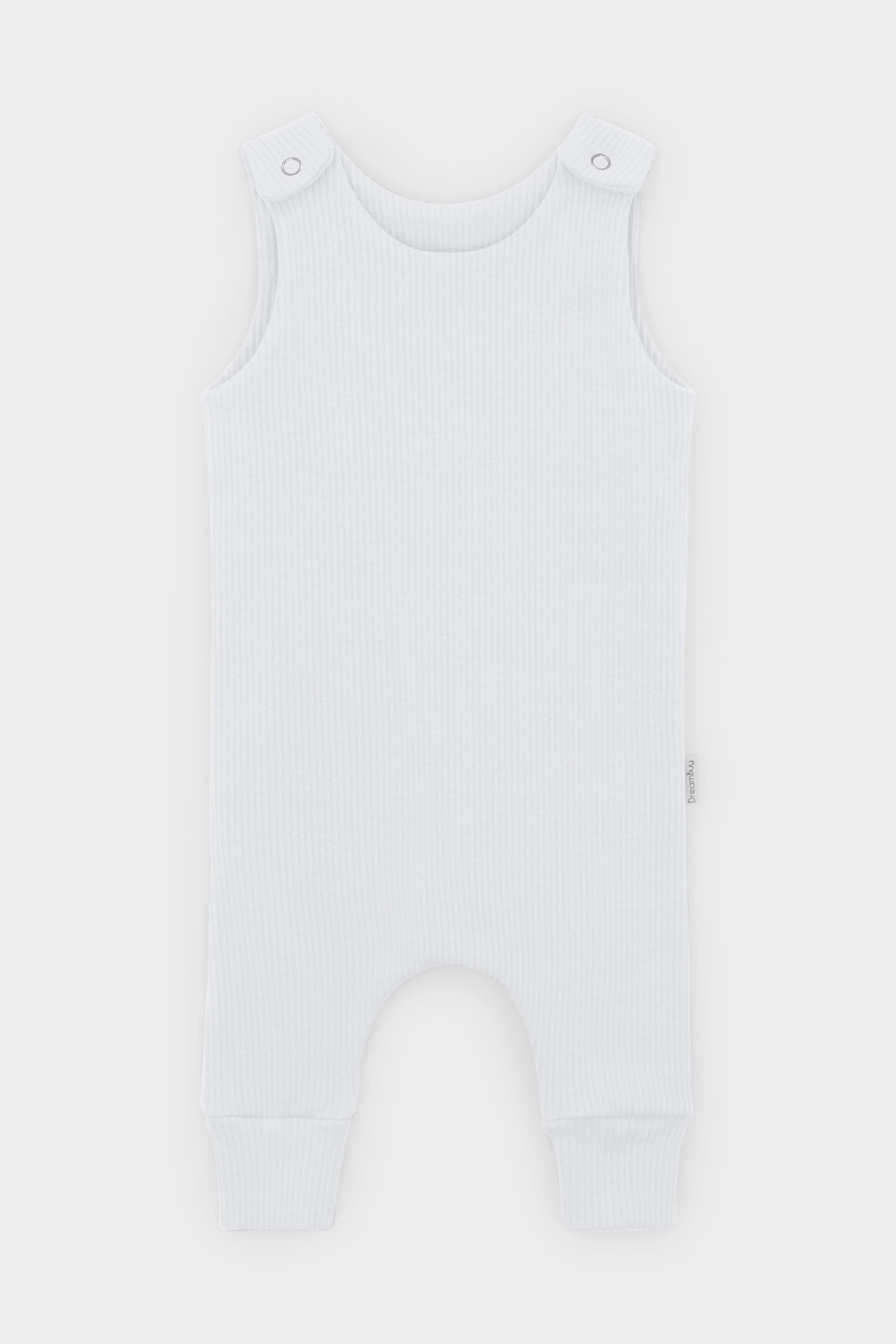 White Dungarees