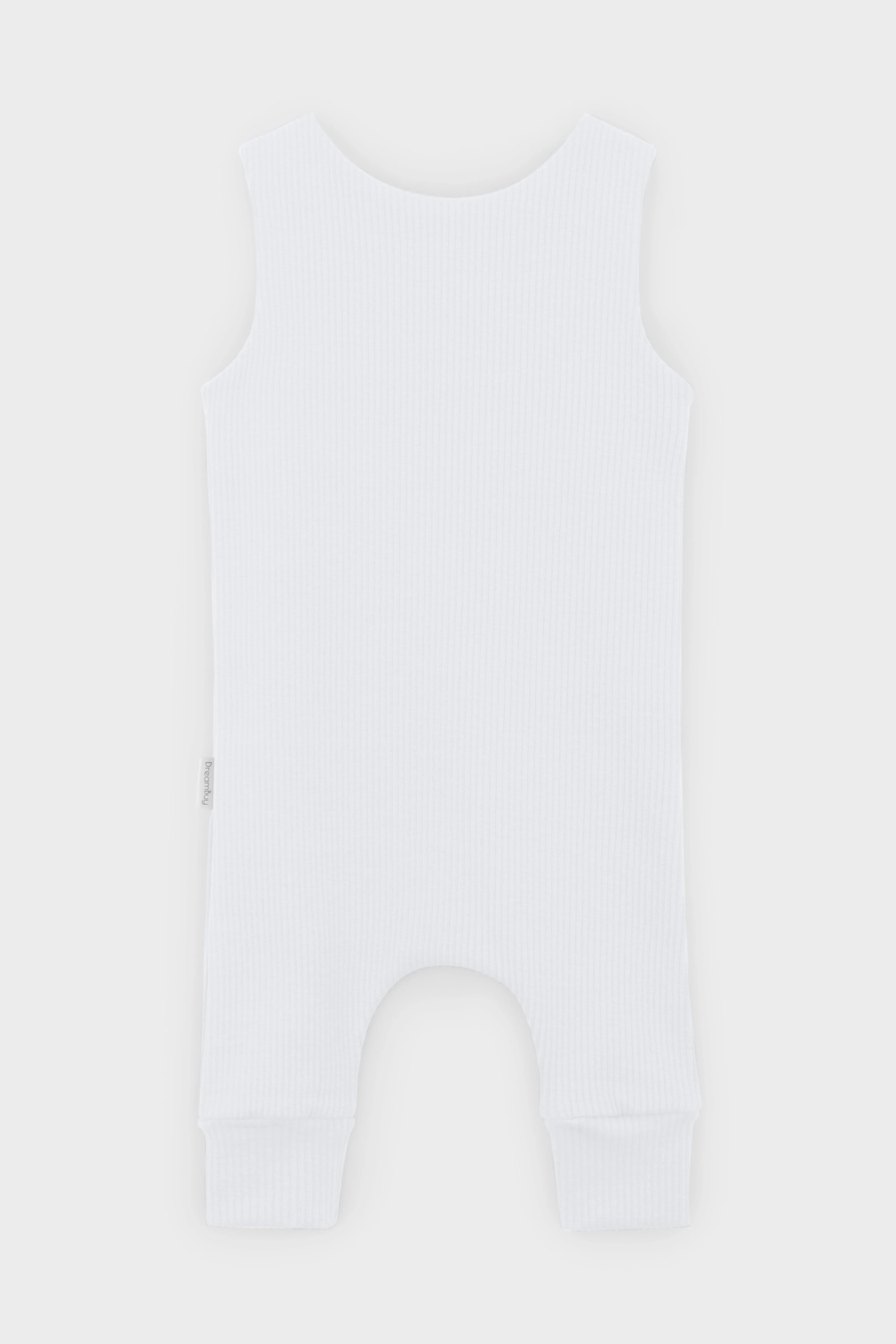 White Dungarees