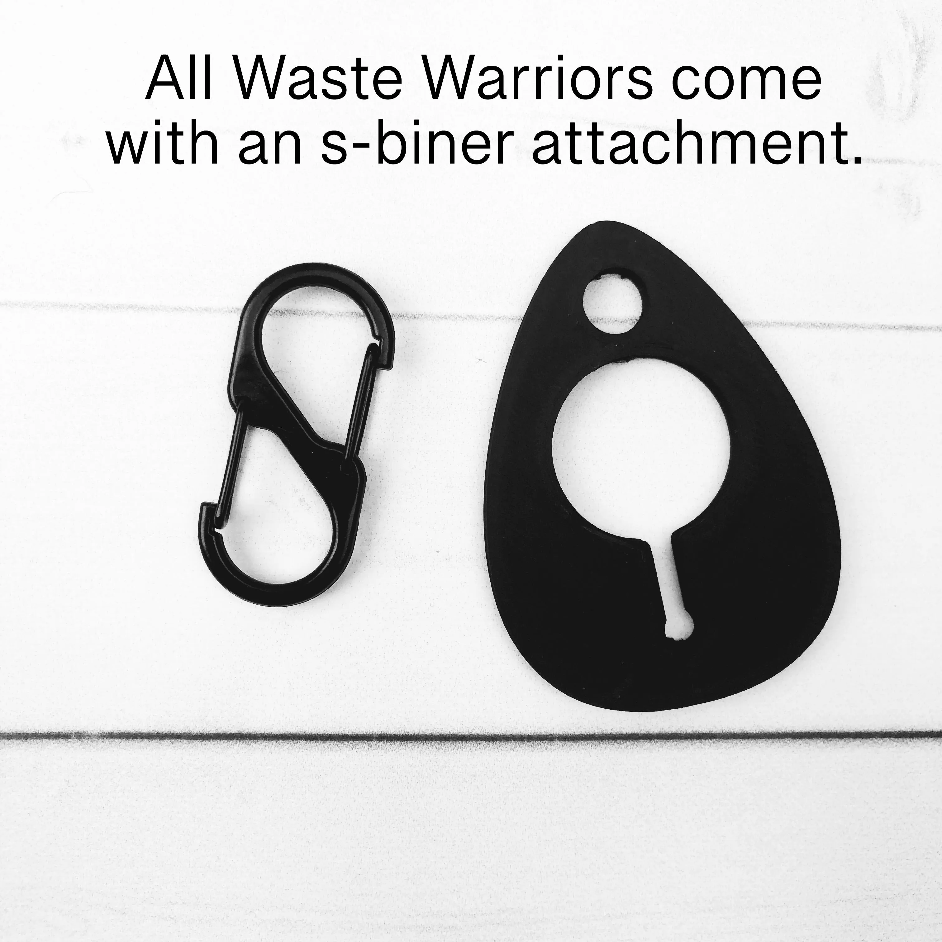 White Matte Waste Warrior