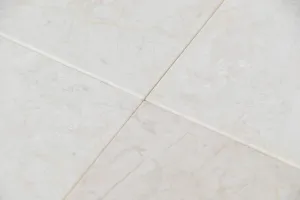 White Pearl Marble 18X18 Polished Tiles - Standard Quality (LOT of 20 PCS. (45 SQ. FT.))