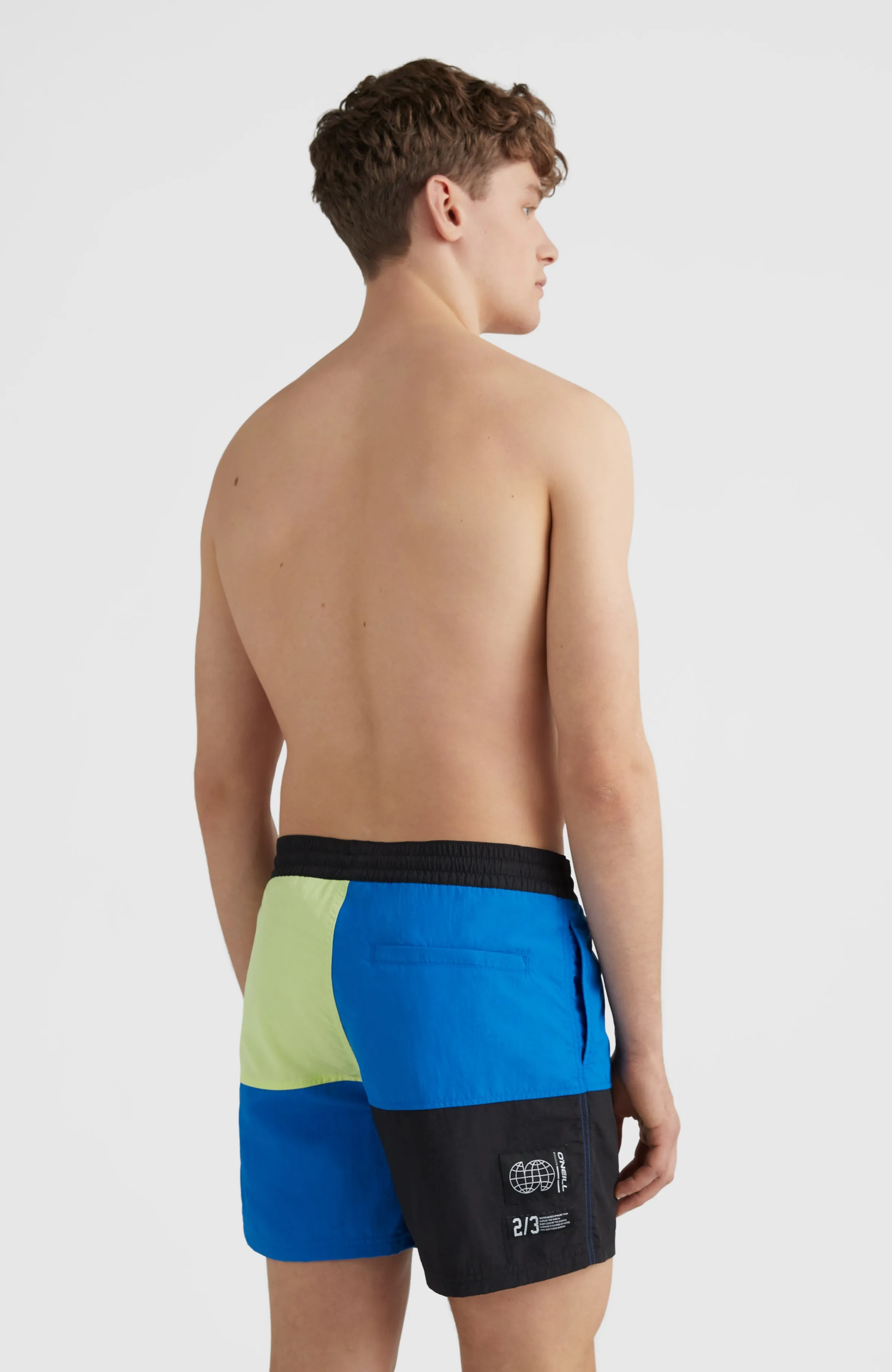 Wilder Colourblock 16'' Badehose | Princess Blue Colour Block