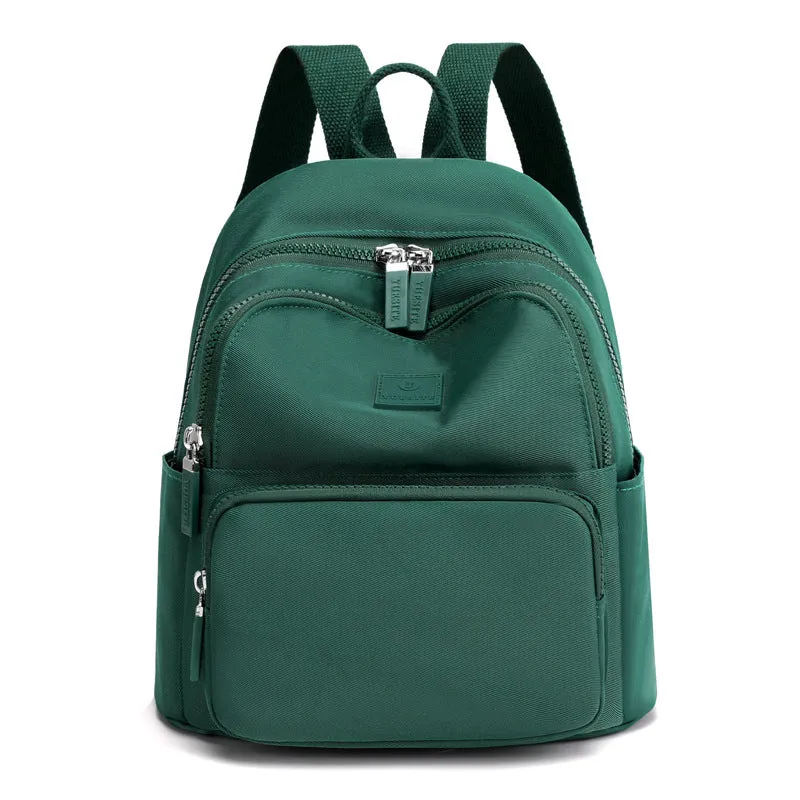 Women's Fashion Solid Color Trendy College Trip Large Backpacks