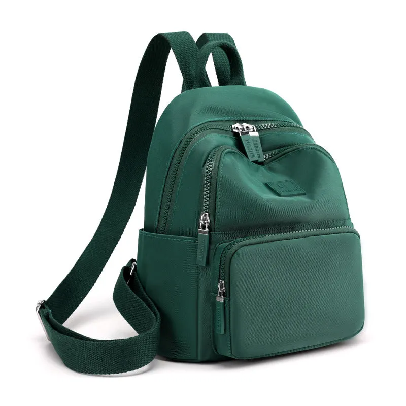 Women's Fashion Solid Color Trendy College Trip Large Backpacks