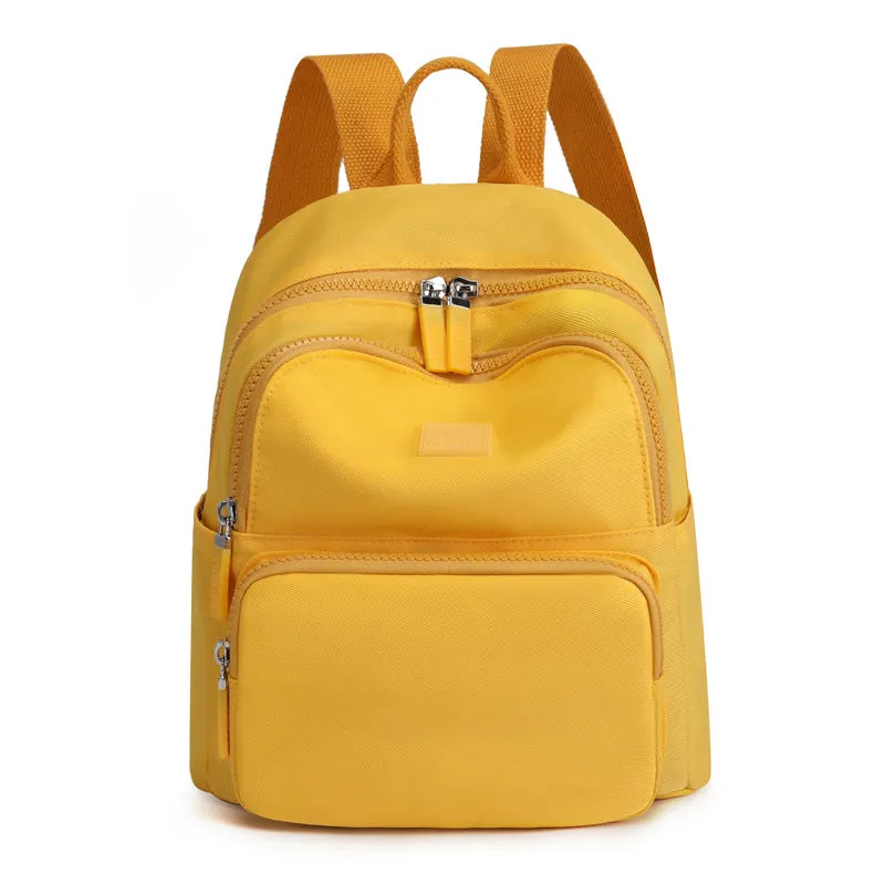 Women's Fashion Solid Color Trendy College Trip Large Backpacks