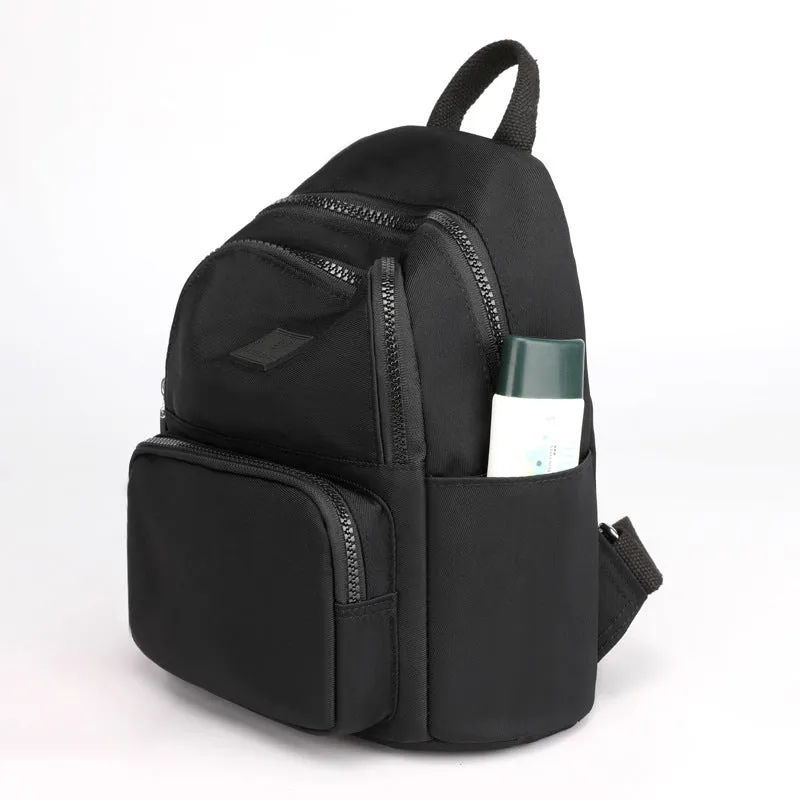 Women's Fashion Solid Color Trendy College Trip Large Backpacks