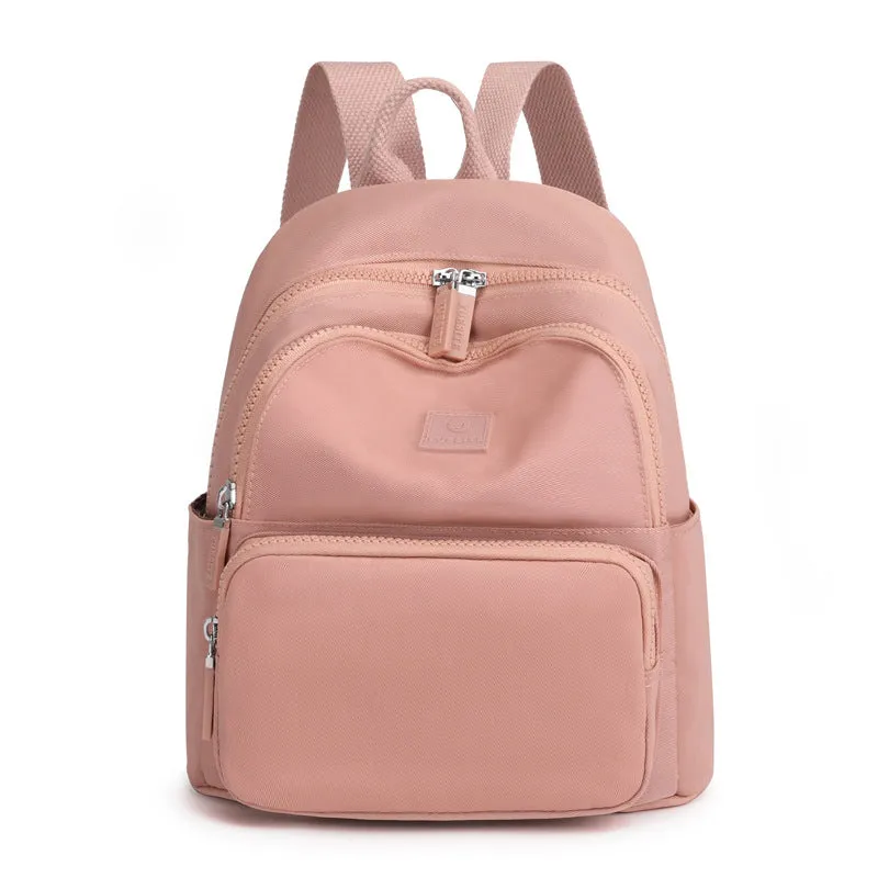 Women's Fashion Solid Color Trendy College Trip Large Backpacks