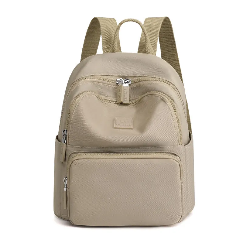 Women's Fashion Solid Color Trendy College Trip Large Backpacks