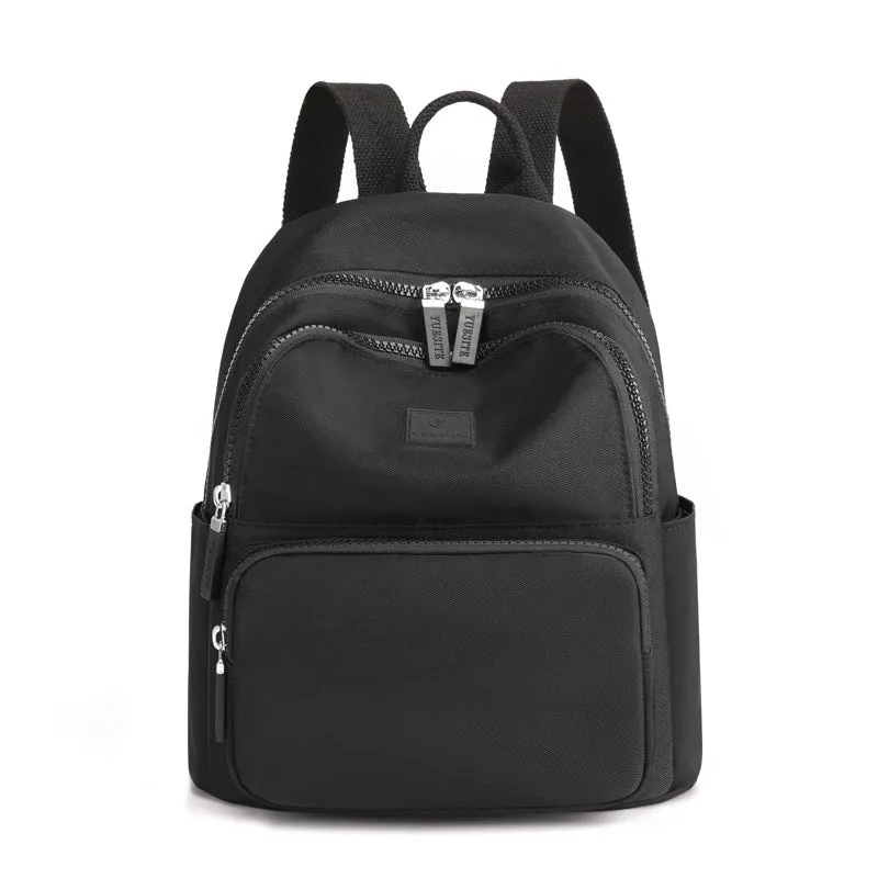 Women's Fashion Solid Color Trendy College Trip Large Backpacks