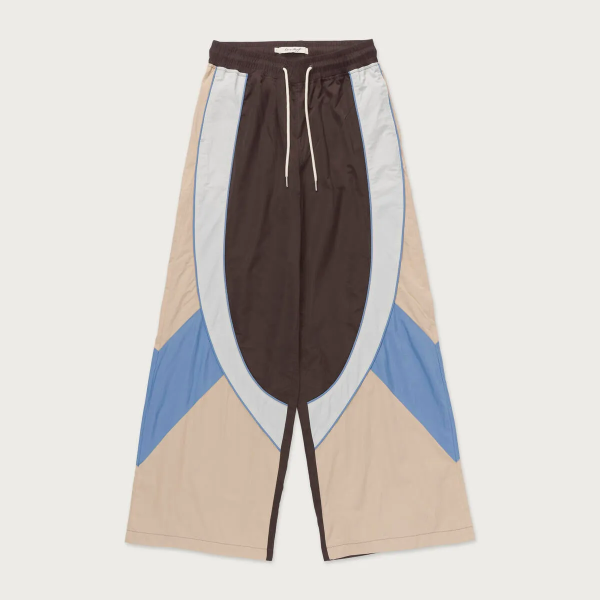 WOMENS WIDE LEG COLORBLOCK PANT