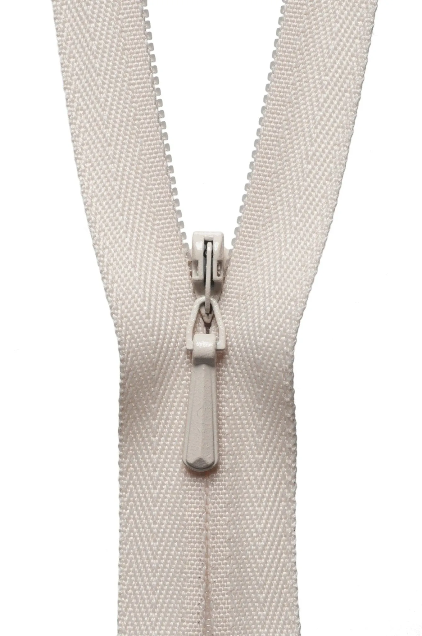YKK Concealed / Invisible Zip - 20cm / 8'' - Mushroom 031