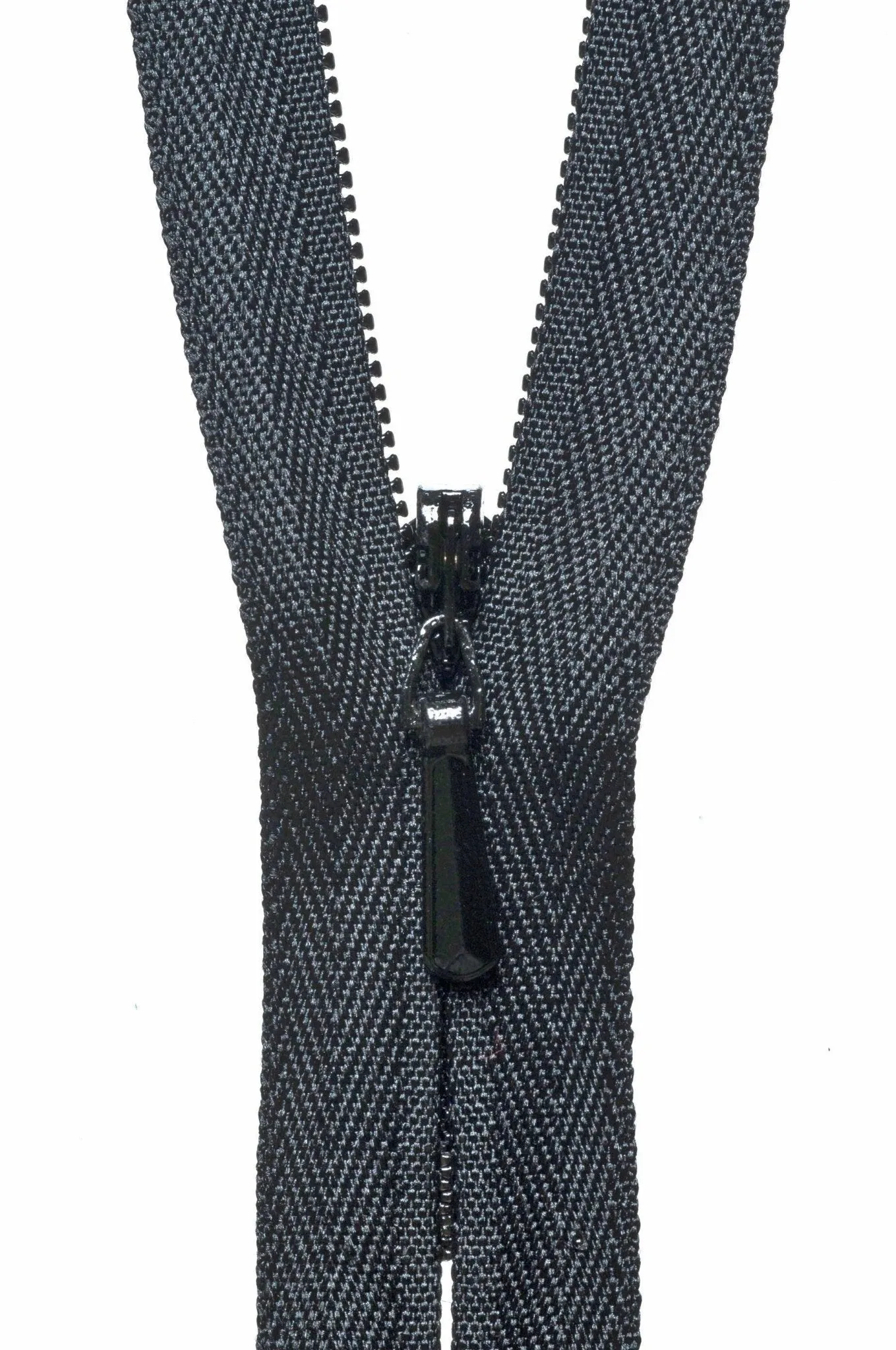 YKK Concealed / Invisible Zip - 41cm / 16'' - Black 580