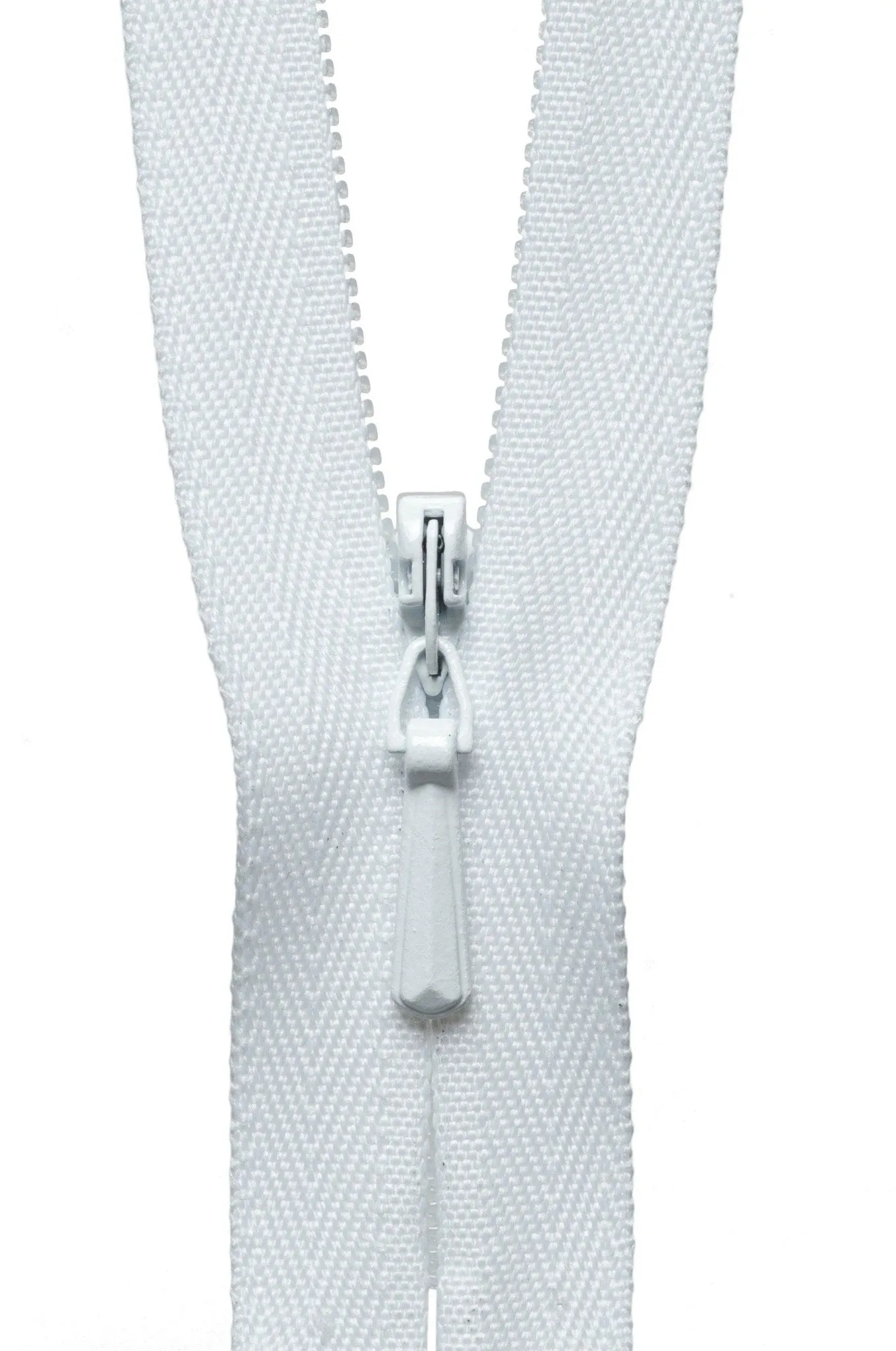 YKK Concealed / Invisible Zip - 41cm / 16'' - White 501