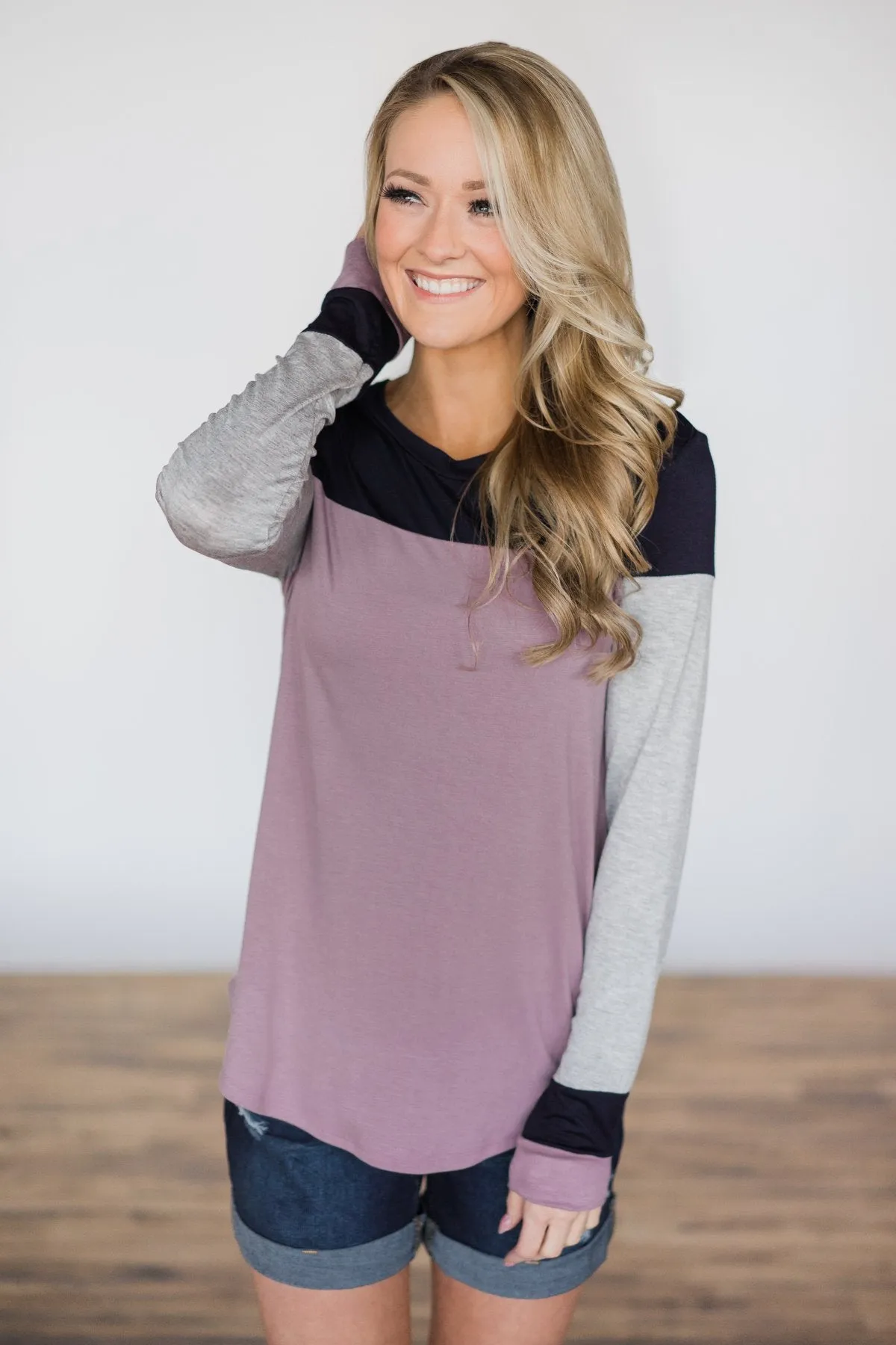 You Couldn't Be Cuter Top ~ Lavender