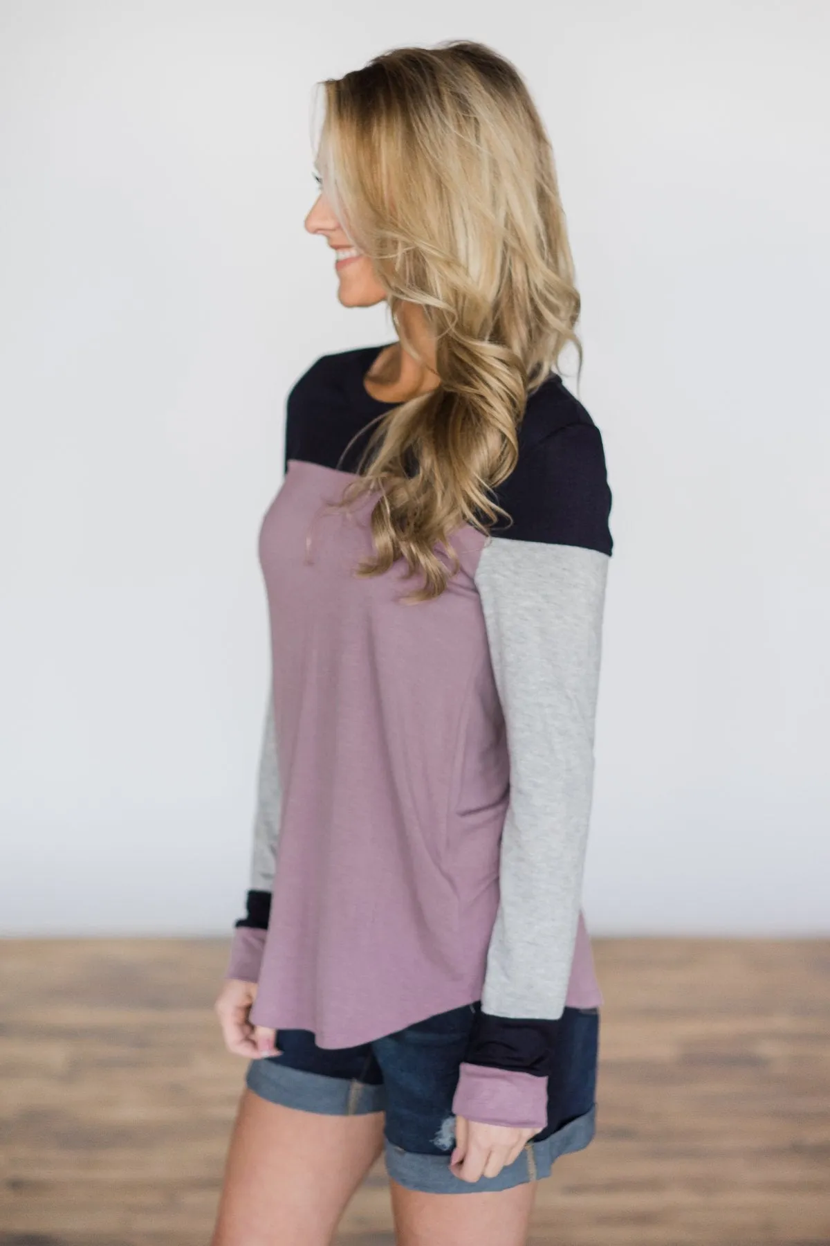 You Couldn't Be Cuter Top ~ Lavender
