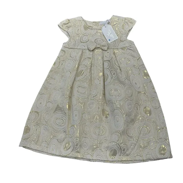 Zip Zap Girl's Gold Dress NWT 24 Months