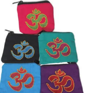 Zipper Pouch Om Assorted